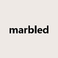 marbled是什么意思