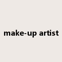 make-up artist是什么意思