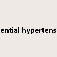 Essential hypertension是什么意思