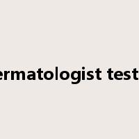Dermatologist tested是什么意思
