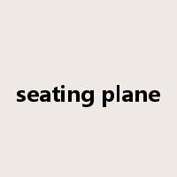 seating plane是什么意思