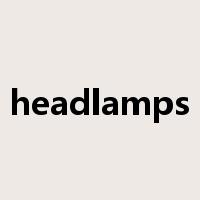 headlamps是什么意思