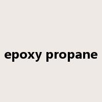 epoxy propane是什么意思
