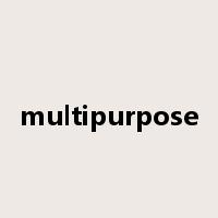 multipurpose是什么意思