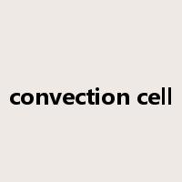 convection cell是什么意思