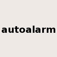 autoalarm是什么意思