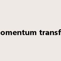 momentum transfer是什么意思