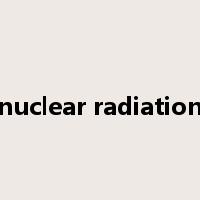 nuclear radiation是什么意思