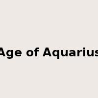 Age of Aquarius是什么意思
