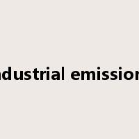 industrial emissions是什么意思