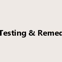 Testing & Remed是什么意思