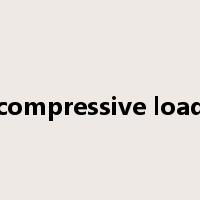 compressive load是什么意思