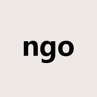 ngo是什么意思