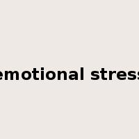 emotional stress是什么意思