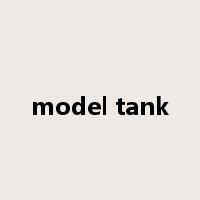 model tank是什么意思