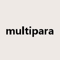 multipara是什么意思