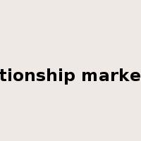 relationship marketing是什么意思