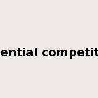 potential competition是什么意思
