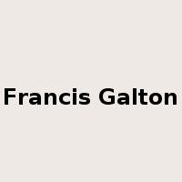 Francis Galton是什么意思