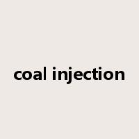 coal injection是什么意思