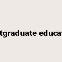 postgraduate education是什么意思