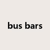 bus bars是什么意思