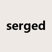 serged是什么意思