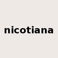 nicotiana是什么意思