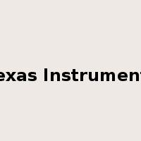 Texas Instruments是什么意思