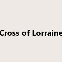 Cross of Lorraine是什么意思