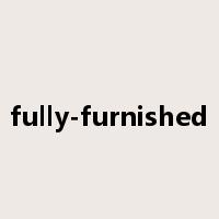 fully-furnished是什么意思