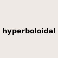 hyperboloidal是什么意思