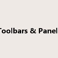 Toolbars & Panels是什么意思