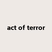 act of terror是什么意思