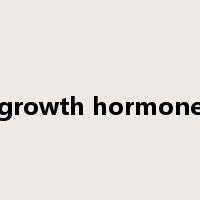 growth hormone是什么意思