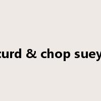 beancurd & chop suey soup是什么意思