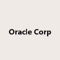 Oracle Corp是什么意思