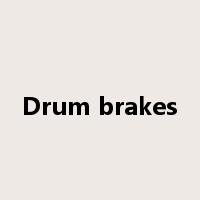 Drum brakes是什么意思