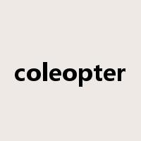 coleopter是什么意思