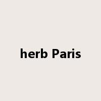 herb Paris是什么意思