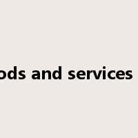 goods and services tax是什么意思