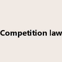 Competition law是什么意思