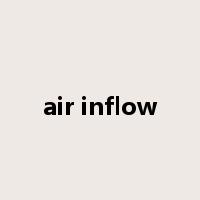 air inflow是什么意思