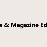 News & Magazine Editing是什么意思
