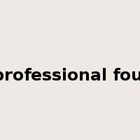 professional foul是什么意思