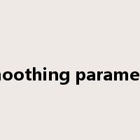 smoothing parameter是什么意思
