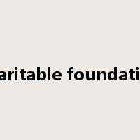 charitable foundation是什么意思