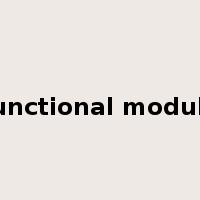 functional module是什么意思