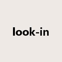 look-in是什么意思