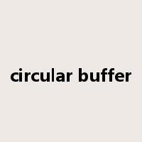 circular buffer是什么意思